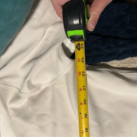 Lululemon Perfectly Oversized Crew Neck Sweatshirt Patchwork Cream - Picture 11 of 13